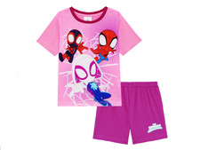 Girls Spidey Shortie Pyjamas