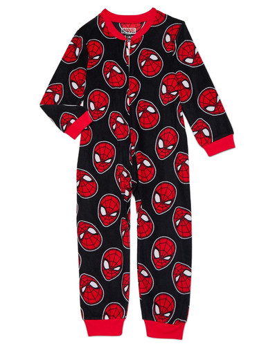 Spiderman pajamas union suit - spiderman,